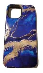 iphone 12 pro max case ROYAL BLUE MARBLE GOLD beautiful ….. LOOK……@@@@