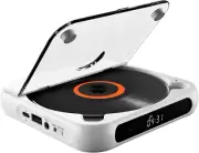 CD Player Portable, Personal Walkman Music CD Players with Headphones and USB Ca