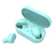 Tws Bluetooth Earphone Ipx6 Waterproof V5.0 Earphones Wireless Headphones For Andorid Ios Blue