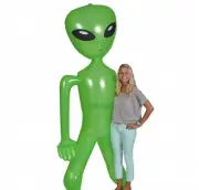 2 GIANT 96"-100" INCH ALIEN INFLATE INFLATABLE 8 FEET BLOW UP PROP GAG HALLOWEEN