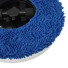 (White)Floor Mopping Robot Low Noise Intelligent Avoid Obstacles Wet Dry Du OU