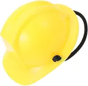 Lizard Helmet Hard Hat Bearded Dragon Helmet Crawl Pet Helmet Guinea Pig Hat Mini Cute Pet Hat Decorative Lizard Hat Lizard Hat with Lanyard Small Crawl Pet Hat Plastic Yellow Kisangel