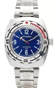 Vostok Amphibia 090659 Watch Diver Military Mechanical Automatic New USA SELLER