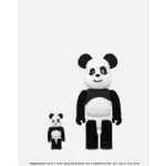 BE@RBRICK CLOT PANDA 400% 100% 熊貓