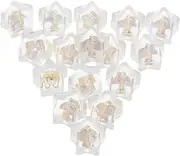 TEHAUX Silicone Earring Caps 18k Gold Color Ear Ring Backs Earring Safety Backs Non-Slip