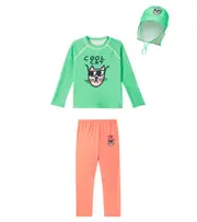 [Jellymallow] Jellymallow Printed rashguard set Y 8/9 multicoloured