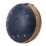 Handpan Decoration Rattan Rope Steel Tongue Drum Decoration Woven Ring Handmade