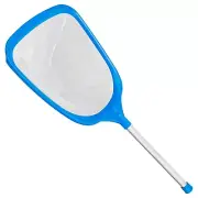 Hot Tub Skimmer Spa Net with 12'' Aluminum Pole Ultra Fine Mesh Net Handy Lea...