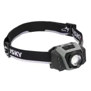 USB Rechargeable Headlight Husky 600-Lumen Headlamp Flashlight Head Lamp Light