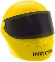 [Invicta] Helmet Collectors Watch Box/Case Red, Yellow, and White