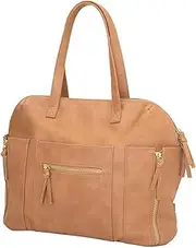 Hannah and Henry - Chelsea Convertible Diaper Bag - Vegan Leather - 13 Compartments, 4-Way Wearable Design for Peaceful Parenting