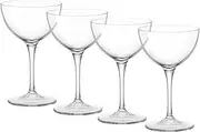 Bormioli Rocco Bartender Novecento Martini Glass, 235 ml Capacity (Set of 4)