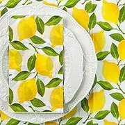Floral Napkins Paper 33x40cm/20-Count/2-Ply Disposable Decorative Pretty Dining Napkin Serviettes Party Napkins Decoupage Napkins (FR1121)