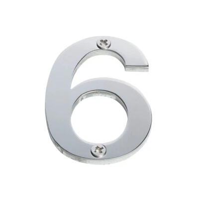 Sandleford 60mm Stainless Steel Numeral 6
