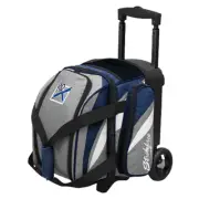 KR Strikeforce Cruiser Grey/Navy 1 Ball Roller Bowling Bag
