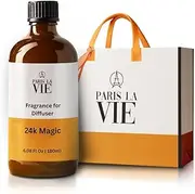 Paris La Vie - Hotel Scents 24K Magic - 6.08 FI Oz - 180ml -Fragrance Oil for Diffuser - Hotel Collection Diffuser Oil - Scent Diffusers for Home - Oils Scents for Aromatherapy - HVAC Scent Diffuser.