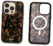 Case for | Compatible with MagSafe | iPhone 15 Pro Max Marble - Brown Tort