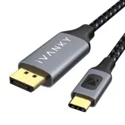Cable - USB Type-C To Displayport 3 M 4K 60HZ Adapter Computer Phone