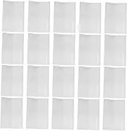 HOUDERCO 20pcs Decorative Hardcover Book Covers Waterproof Reusable Book Protectors for Students and Teachers
