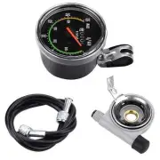 Bike Computer Wired Speedometer Classic Old Style Analog Tachymeter Stopwatch