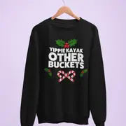 Yippie Kayak Other Buckets Brooklyn 99 Christmas Sweater CrewneckHoodie sweatshirt