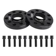 KSP 2PC 20MM 5X112 & 5x100 57.1MM C.B WHEEL SPACER +14x1.5 BOLT FIT AUDI VW (for: Audi)