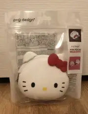 HELLO KITTY mimi POCHI p+g Coin Case Gamaguchi Smile *Sanrio*