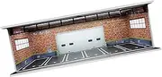 1:64 Parking Lot Display Case Vehicle Scene Toy Collectibles Storage Box for Model Cars