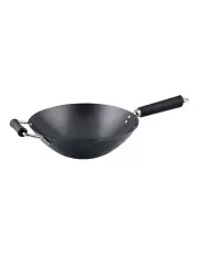 [Ken Hom] Non-Stick Carbon Steel Wok 31cm Black