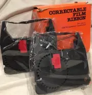 IBM WHEELWRITER ll III Type Correctable Film Ribbon 1380999 1080999 Sealed 2-Pk