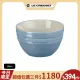 【Le Creuset】瓷器韓式飯碗10cm(礦石藍)