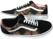 Vans Men's Old Skool Woodland Wash Black Tie Dye Canvas Suede shoes Size 9 NIB