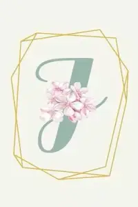 在飛比找博客來優惠-J: Floral Calligraphy Monogram