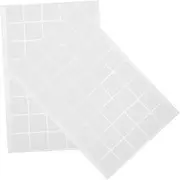 BAZEITFLOW 80Pcs Double Sided Adhesive Tapes for Acoustic Panel Mounting Removable Adhesive Pads for DIY and Decoration Sound Wall Installation Strong Adhesion and Easy