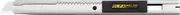 Olfa SVR Stainless Steel Slide Lock Utility Knife, 9 mm Blade Size