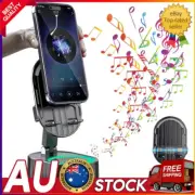 Cell Phone Stand Holder with Wireless Bluetooth Speaker Induction Audio