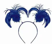 Amscan Headbopper Ponytail, Navy