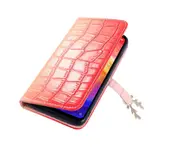 For Redmi Note 7 Cover Wallet - Red