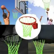 Glow In Dark Basketball Net Green Luminous Ring Hoop Rim Nylon Standard Net AU