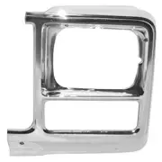 Sherman 898-95BL - Driver Side Headlight Bezel 14010855