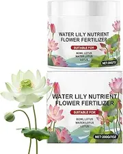 Water Lily Powder Nutrient, 200g Flowering Fertilizer Powder Water Lily Nutrient, Aquarium Planting Solution Aquatic Plants Gardening Aid for Beginner, Gardeners