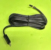 7ft Black 2-Pin Replacement Cord For Plug-In Transformer