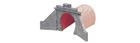 Faller 120558 Ho Scale Portal for Single-track Tunnel with Retaining Wall