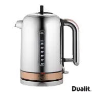 Dualit Classic 1.7L Polished Kettle Copper Spray Finish 72820 Rapid Boil
