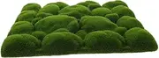 1Pc Artificial Wall Decoration Vivid Flocking Faux Greenery Panel for Decor for and Balcony Use