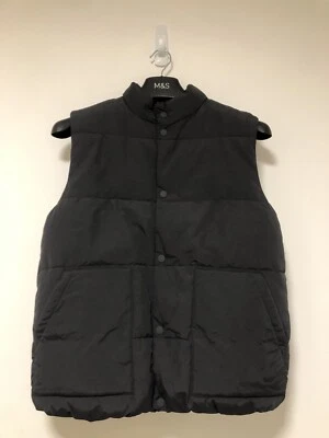 M&S Extra Warmth Stormwear Borg Lined Puffer Gilet Padded Jacket 12-13 Years