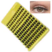 10 Rows DIY Cluster Lashes with Glue False Eyelashes Eyelash Extension