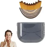 Lymphatic Contour Face Brush, Lymphatic Brushing, Dry Brushing Face Brush, Chin & Jawline Sculpting, Fit the Skin Precisely and Relieve Fatigue (1pc)