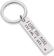 [CINDYHE] Couple Keychain I Love You Keychain for Boyfriend Girlfriend Husband Wife Keychain Gifts for Him Her