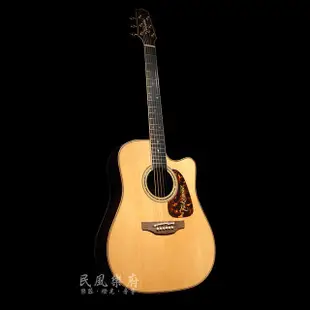預購中 Takamine P7DC 日本廠 最頂級7系列 玫瑰木側背板 真空管前級 全單板電木吉他 有缺角【民風樂府】